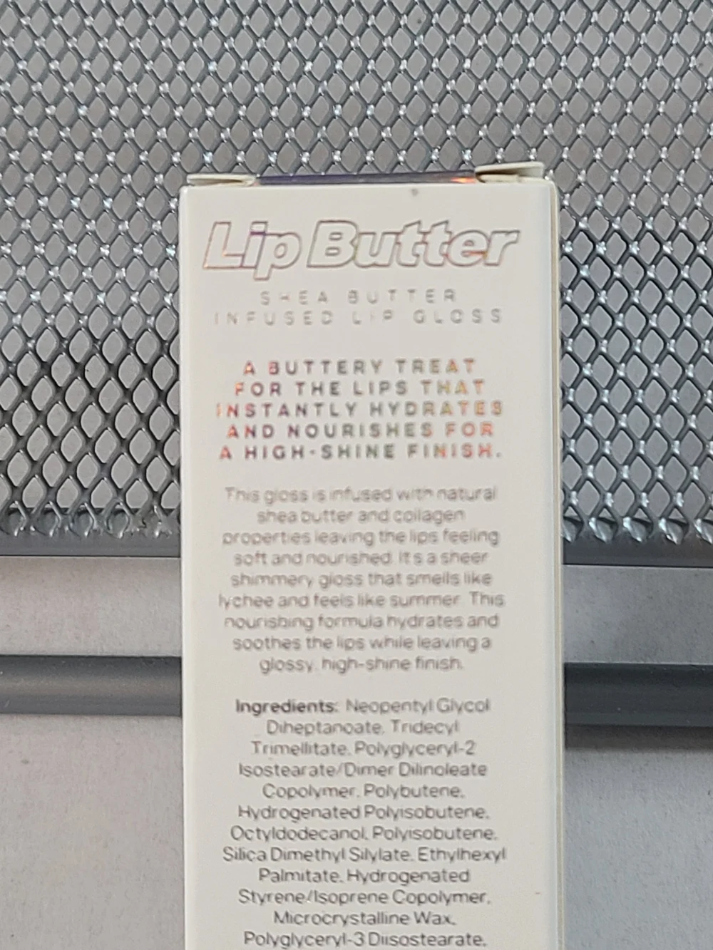 TYS Beauty Lip Butter - Butter Lychee Shea Butter Lip Gloss .21 Oz/6.5 Ml